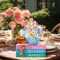 Spring Table Decorations Hello Spring Wooden Signs Flower Book Stack Decor Farmhouse Tabletop Centerpieces Easter Decor for Home Table Kitchen Shelf Tiered Tray